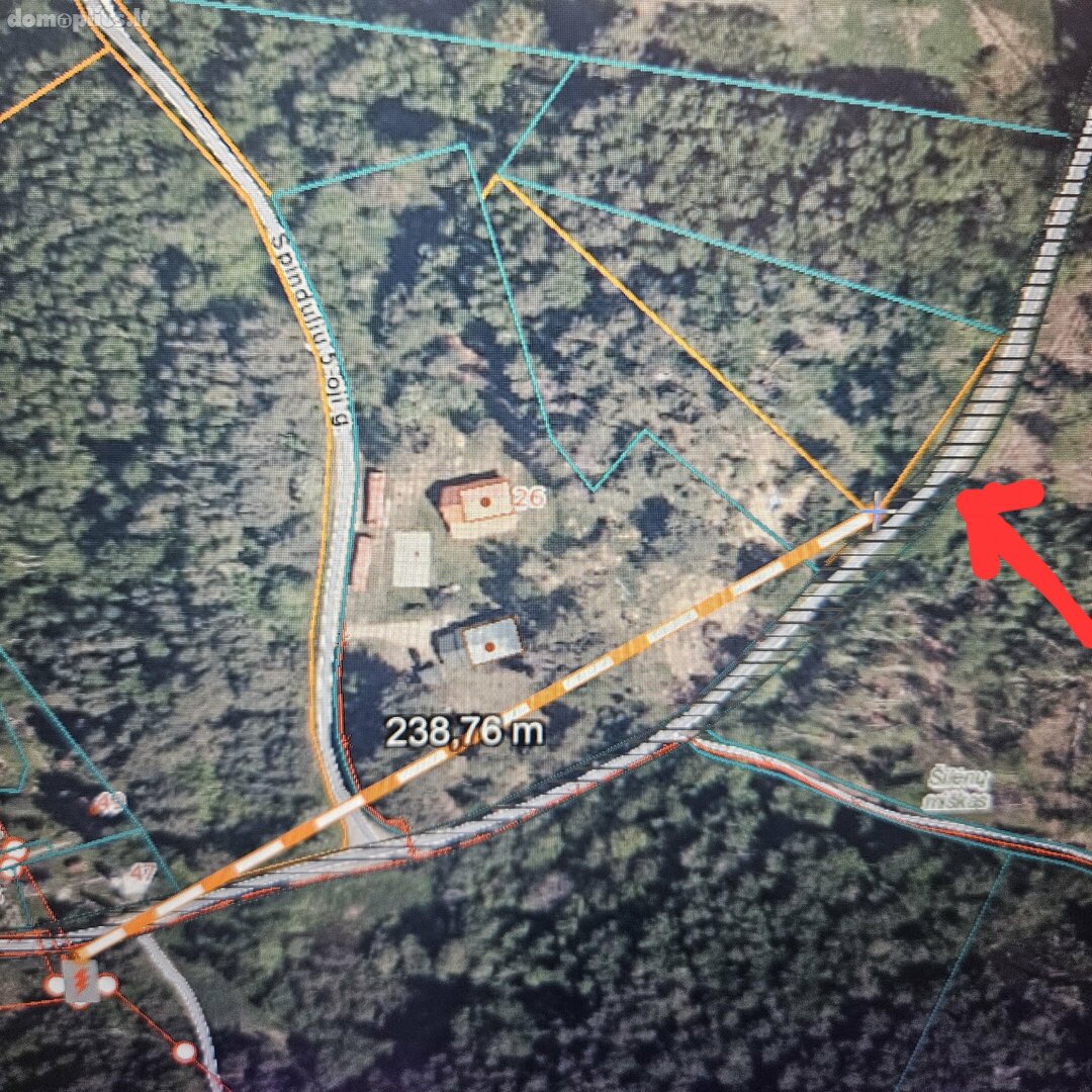 Parduodamas sklypas Vilniaus rajono sav., Rastinėnuose, Kaštonų g.