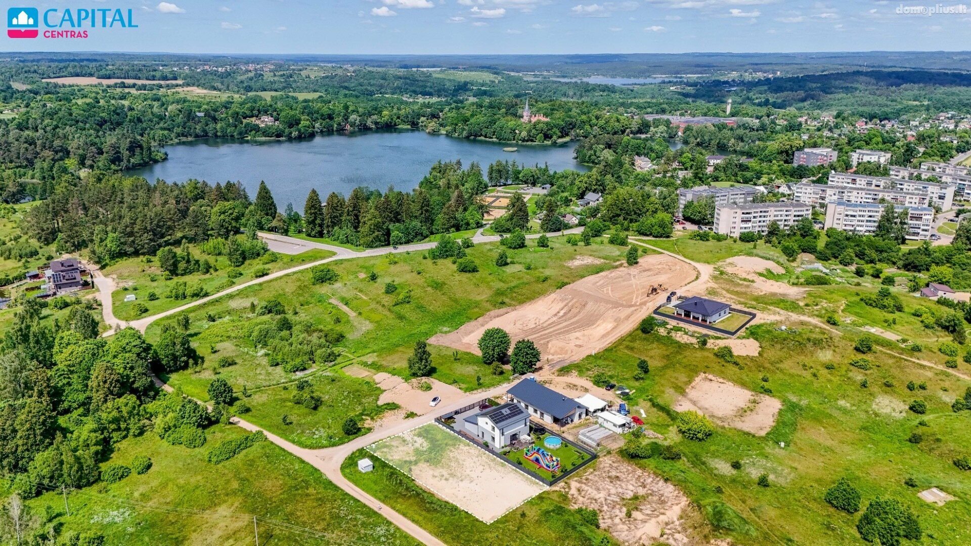 Parduodamas sklypas Trakų rajono sav., Lentvaryje, Dvaro g.