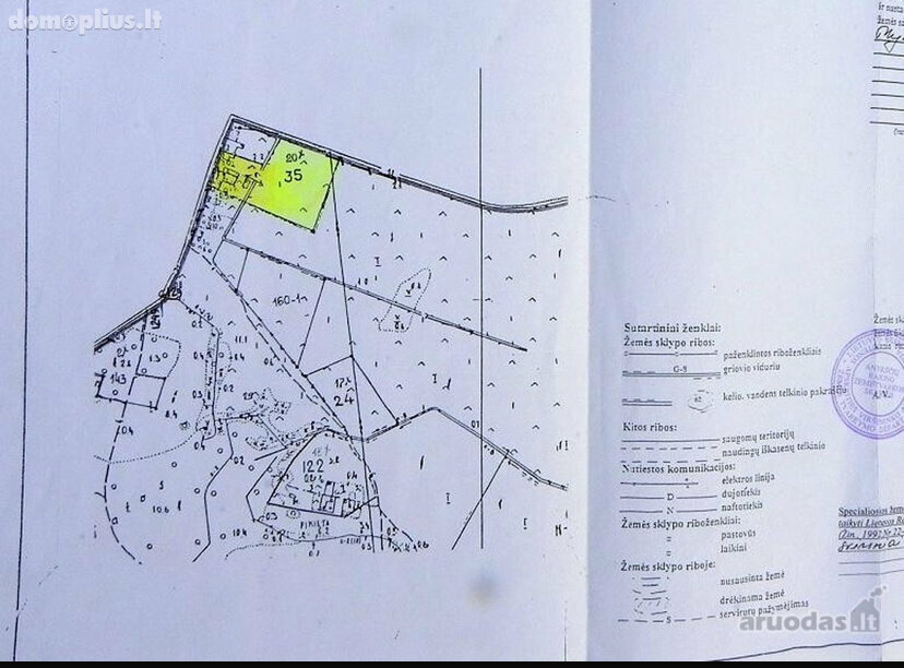 Parduodamas sklypas Anykščių rajono sav., Pravydžiuose