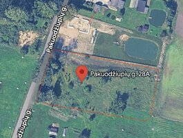 Sklypas Panevėžio rajono sav., Pakuodžiupiuose, Pakuodžiupių g.