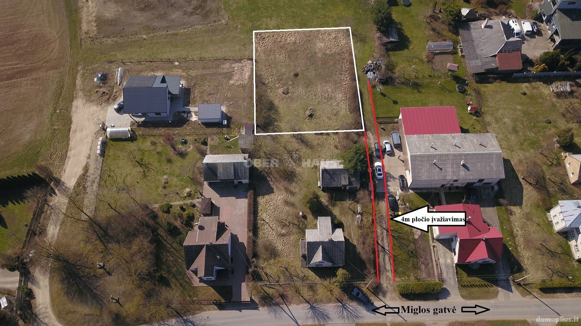 Land for sale Šiaulių rajono sav., Ginkūnuose