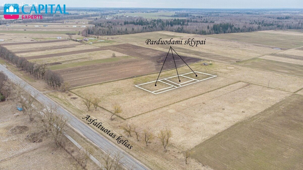 Parduodamas sklypas Širvintų rajono sav., Kabaldoje