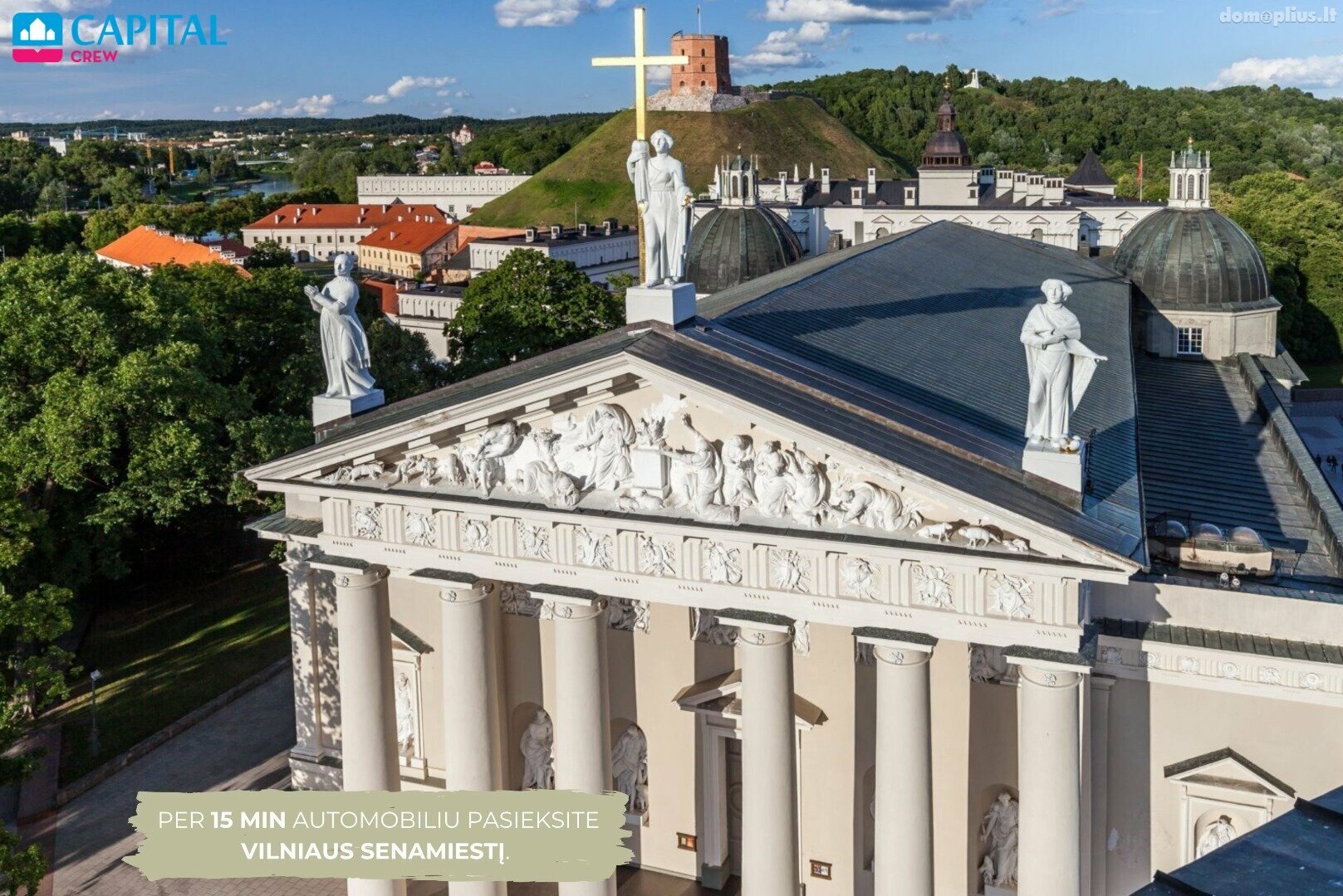 Parduodamas sklypas Vilniuje, Antakalnyje, Viršupio g.
