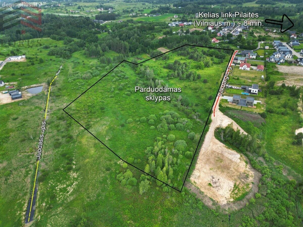 Parduodamas sklypas Vilniaus rajono sav., Platiniškėse
