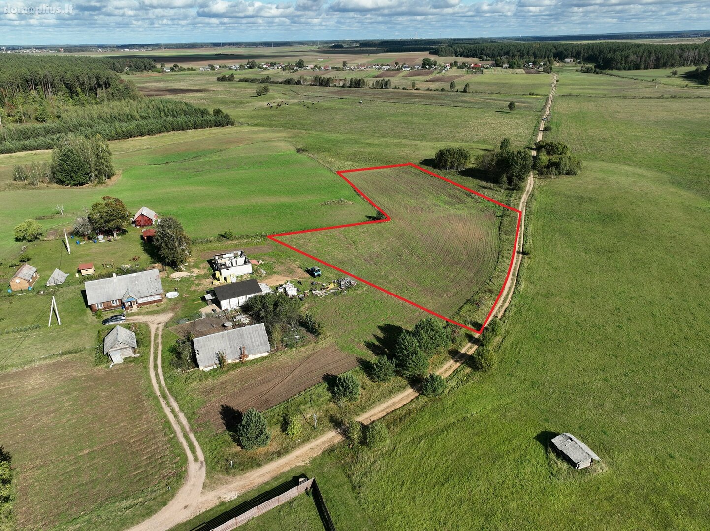 Parduodamas sklypas Trakų rajono sav., Zinkiškėse