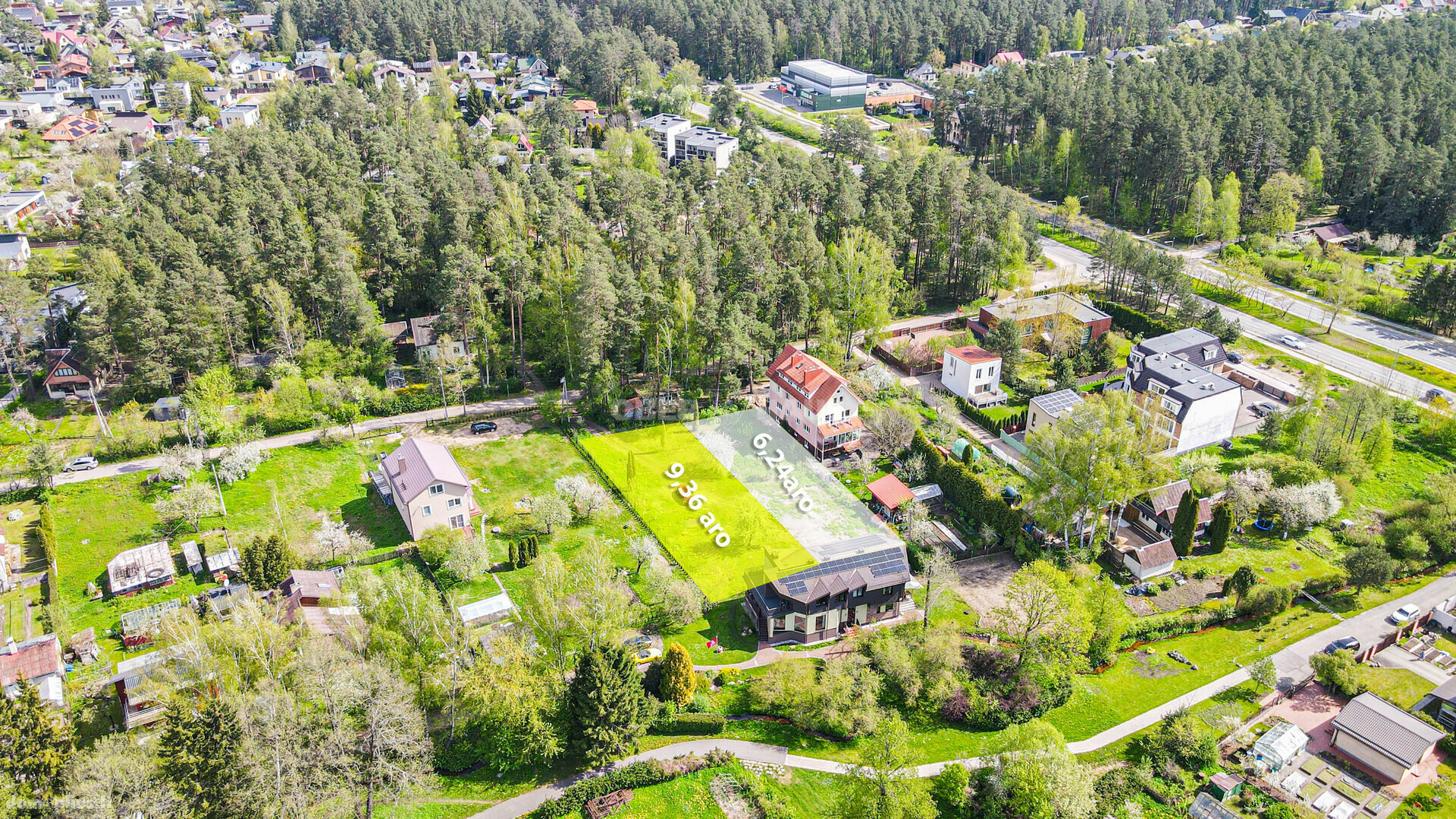 Parduodamas sklypas Vilniuje, Antakalnyje
