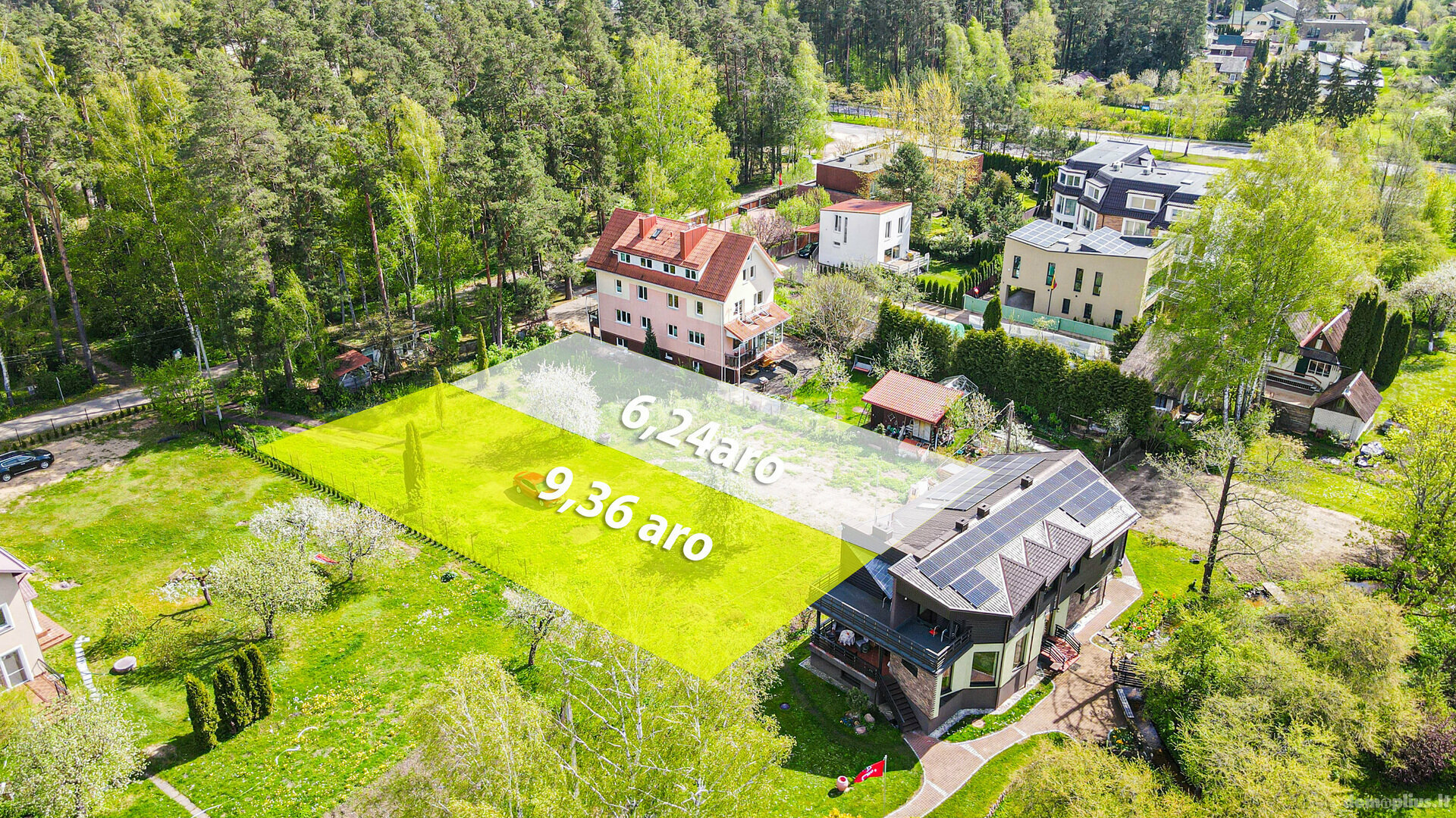 Parduodamas sklypas Vilniuje, Antakalnyje