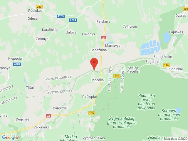 Участок Trakų rajono sav., Madžiūnuose, Pievų g.