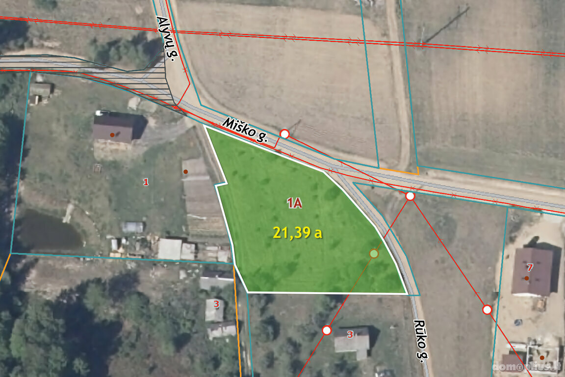 Land for sale Trakų rajono sav., Peleniškėse