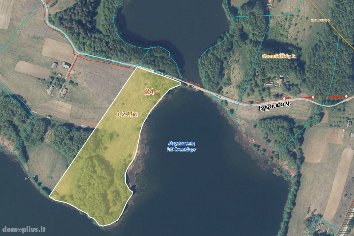Parduodamas sklypas Trakų rajono sav., Kozelkiškėse