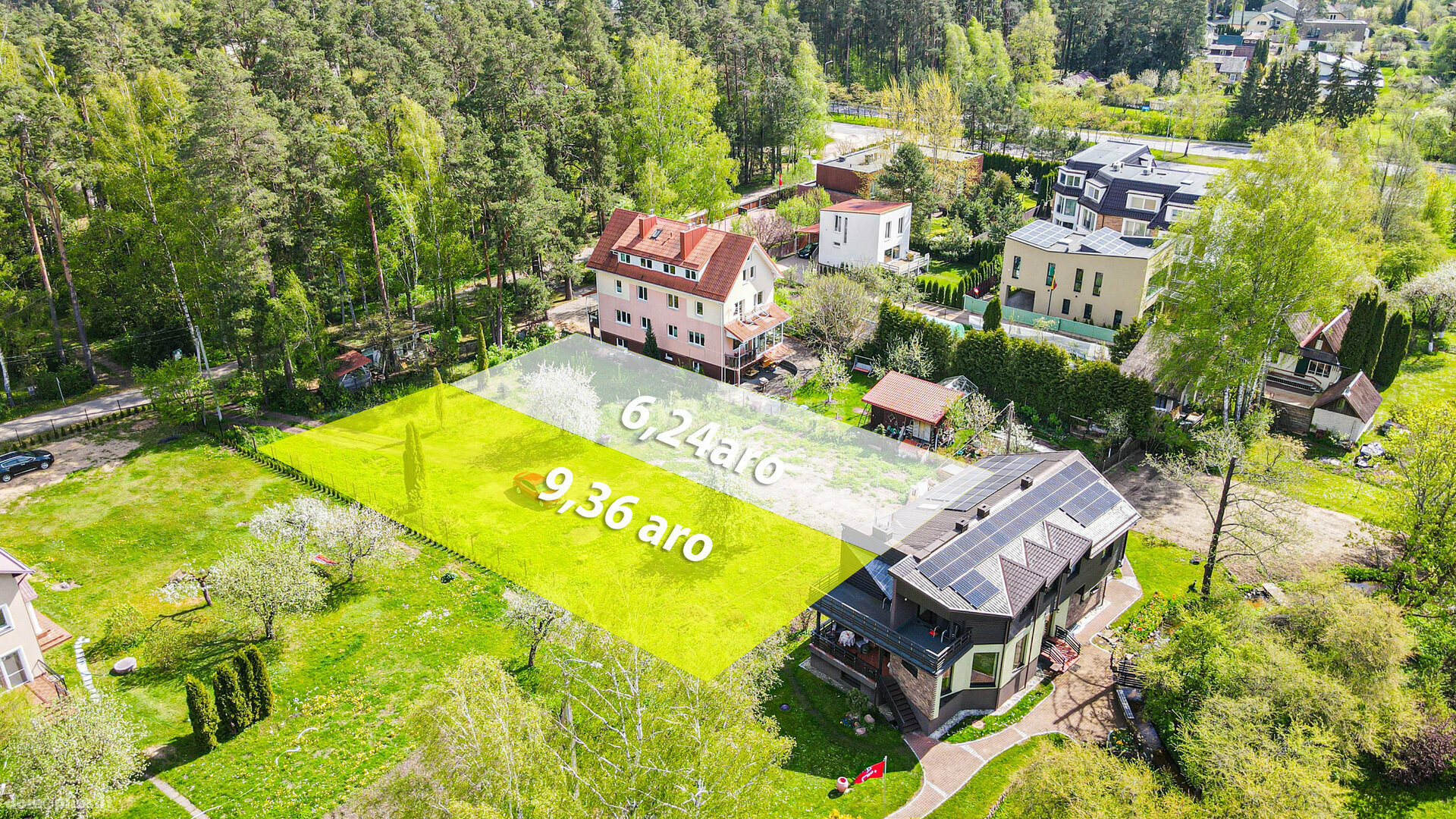 Parduodamas sklypas Vilniuje, Antakalnyje