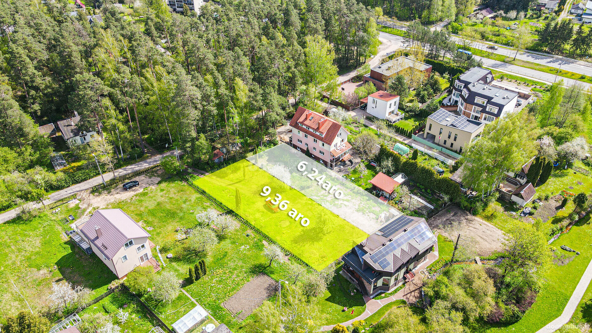 Parduodamas sklypas Vilniuje, Antakalnyje