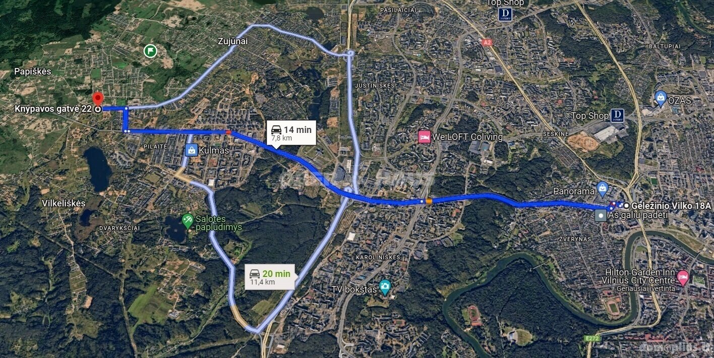 Parduodamas sklypas Vilniuje, Pilaitėje