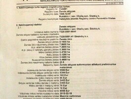 Parduodamas sklypas Rokiškio rajono sav., Šileikiuose