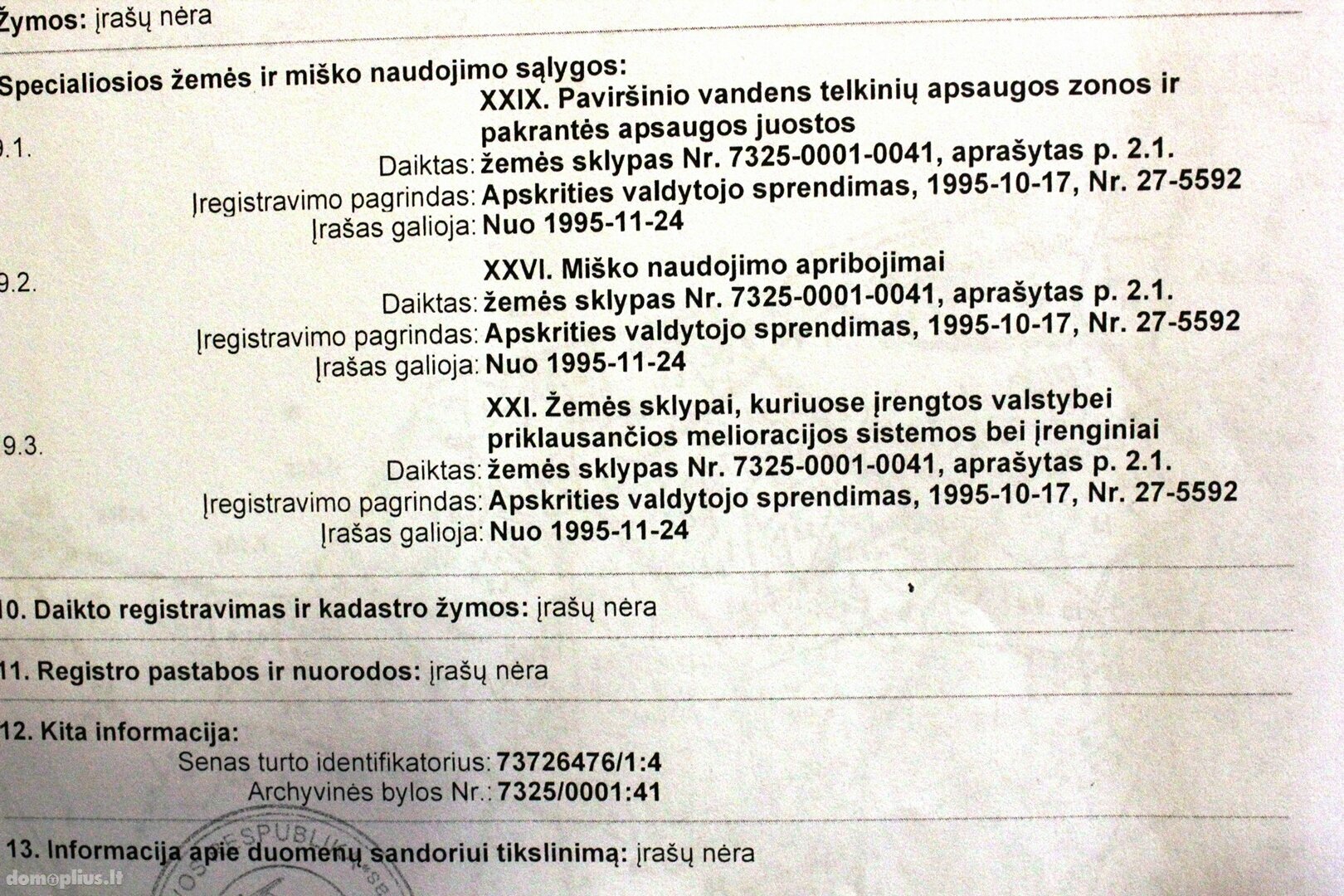 Parduodamas sklypas Rokiškio rajono sav., Šileikiuose