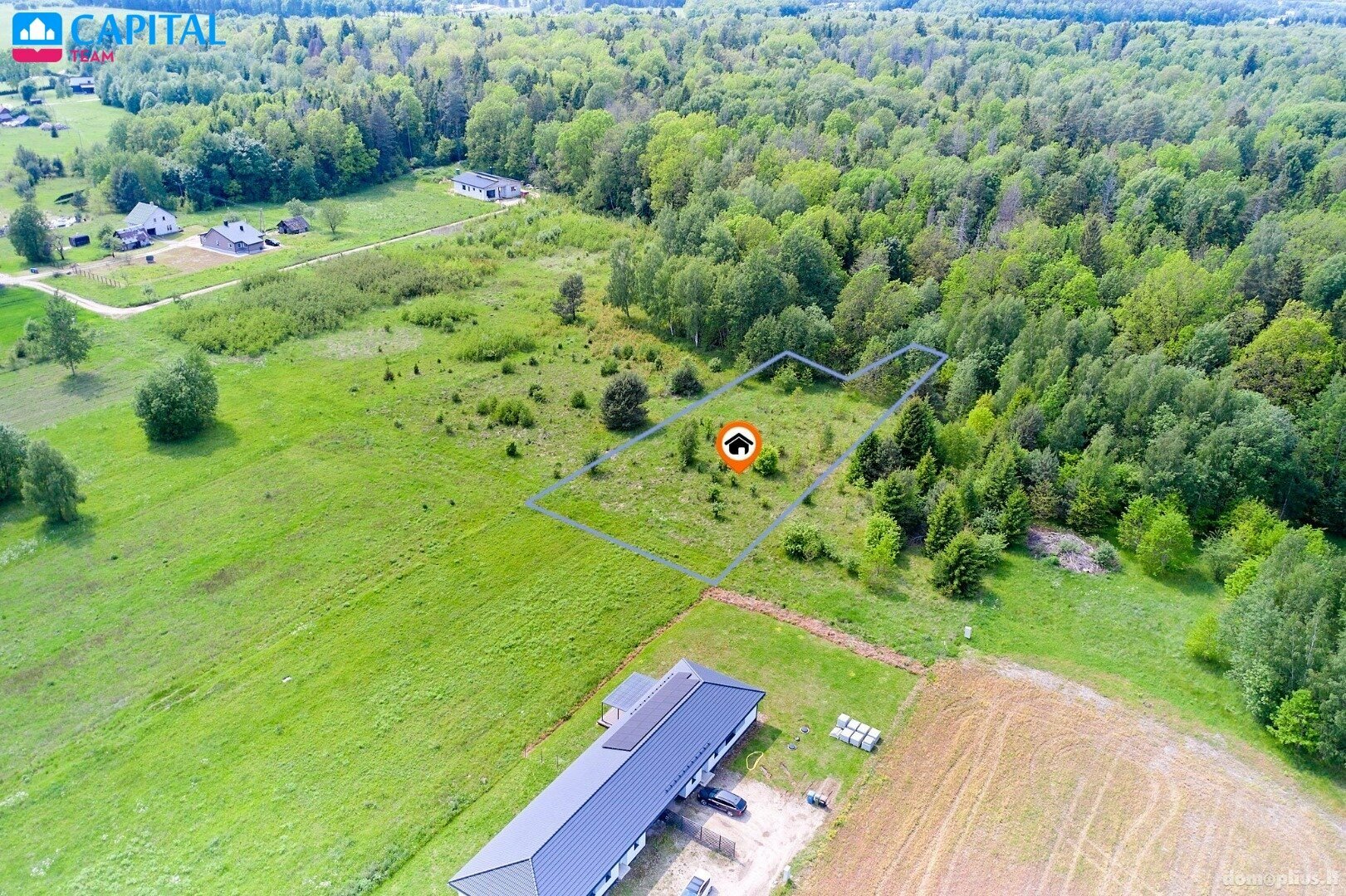 Parduodamas sklypas Vilniaus rajono sav., Murlinėje