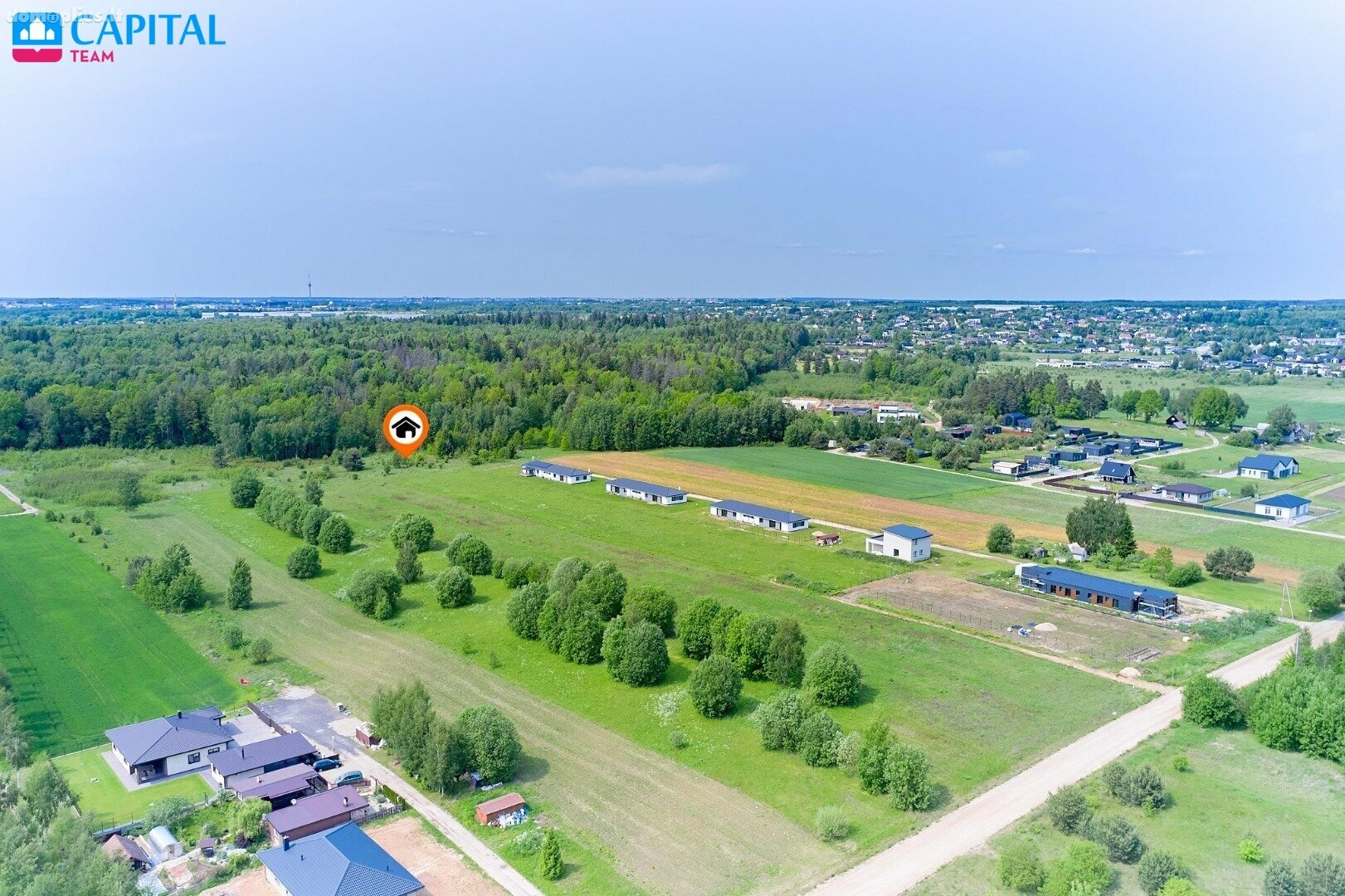 Parduodamas sklypas Vilniaus rajono sav., Murlinėje