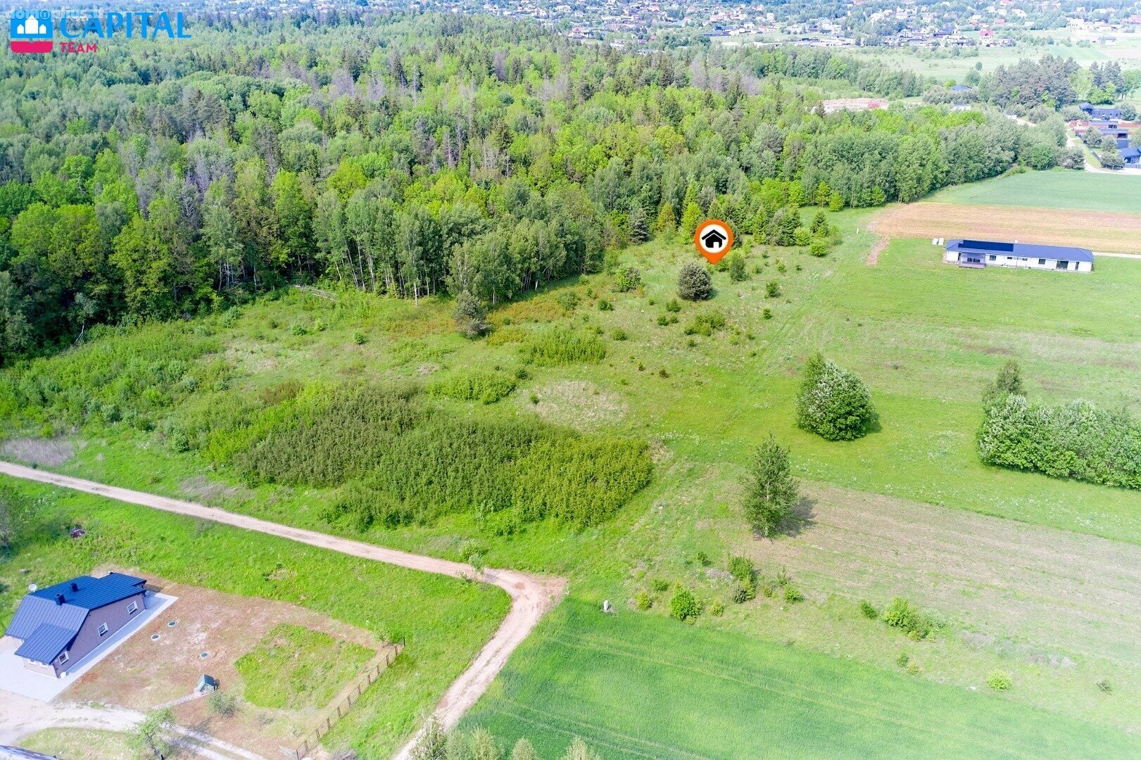 Parduodamas sklypas Vilniaus rajono sav., Murlinėje