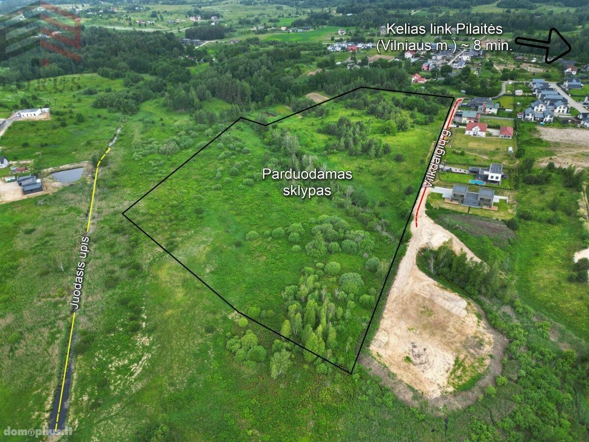 Land for sale Vilniaus rajono sav., Platiniškėse