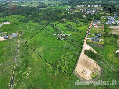 Land for sale Vilniaus rajono sav., Platiniškėse