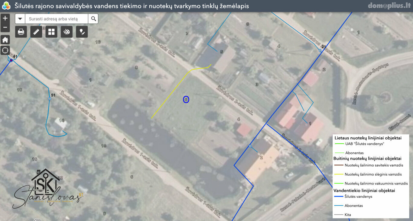 Parduodamas sklypas Šilutės rajono sav., Rusnėje, Žuvėdros 2-asis tak.