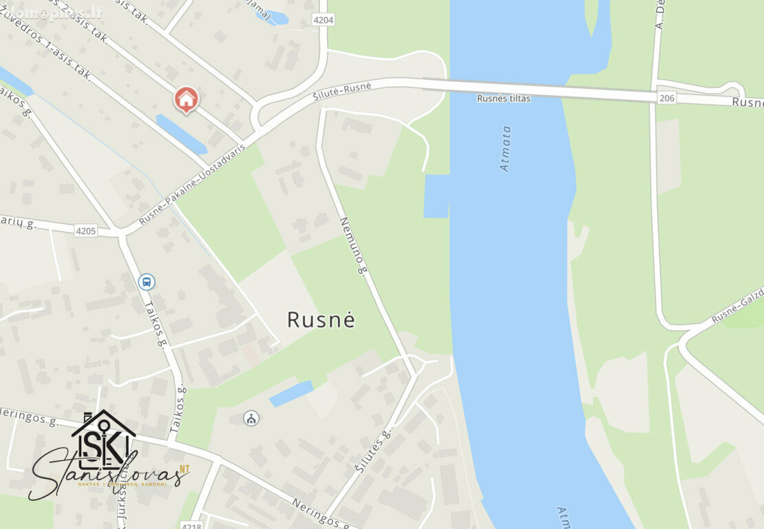 Parduodamas sklypas Šilutės rajono sav., Rusnėje, Žuvėdros 2-asis tak.