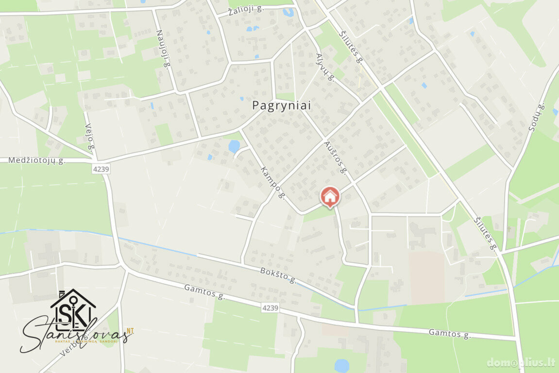 Участок Šilutės rajono sav., Pagryniuose, Juodvarnių g.