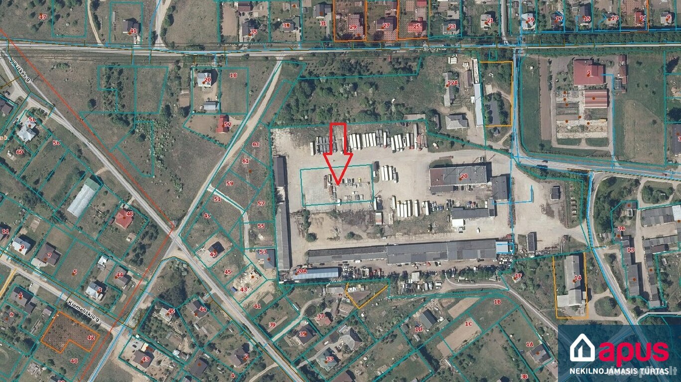 Участок Vilniuje, Trakų Vokė, Gunkliškių g.