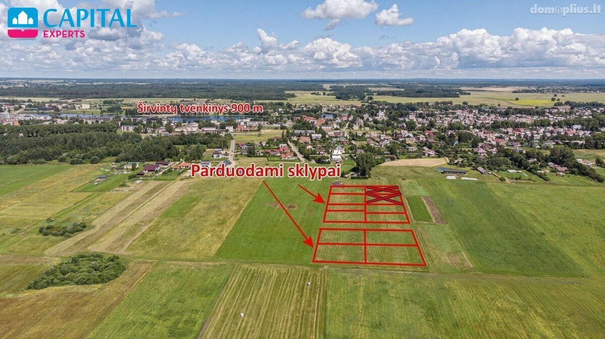 Land for sale Širvintų rajono sav., Širvintėlėse