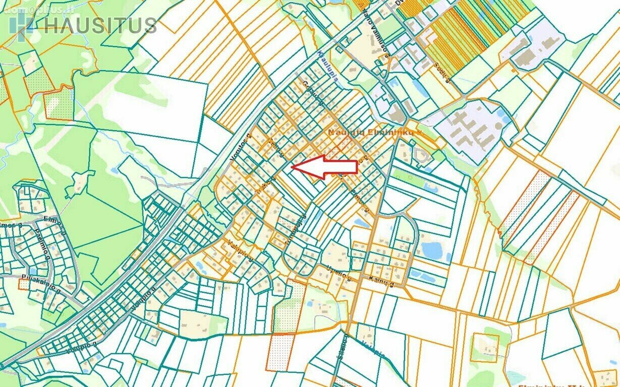 Участок Anykščių rajono sav., Naujieji Elmininkai, Trako g.