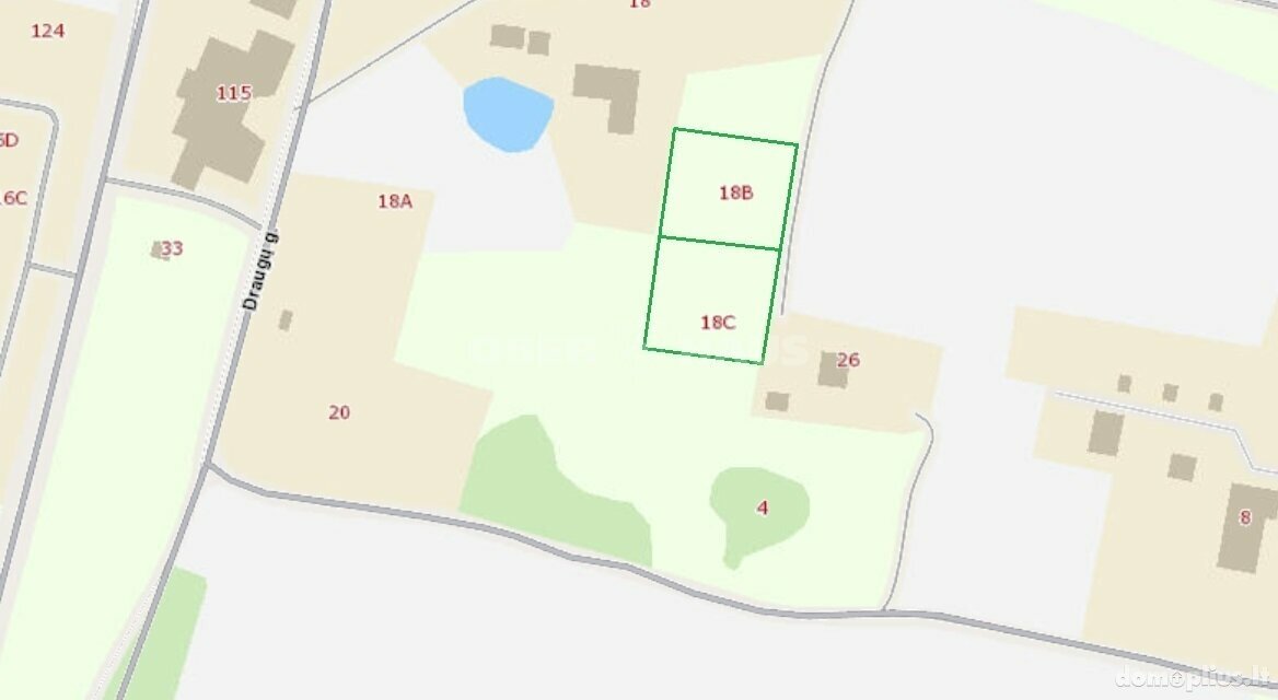 Parduodamas sklypas Vilniaus rajono sav., Bendoriuose, Draugų g.