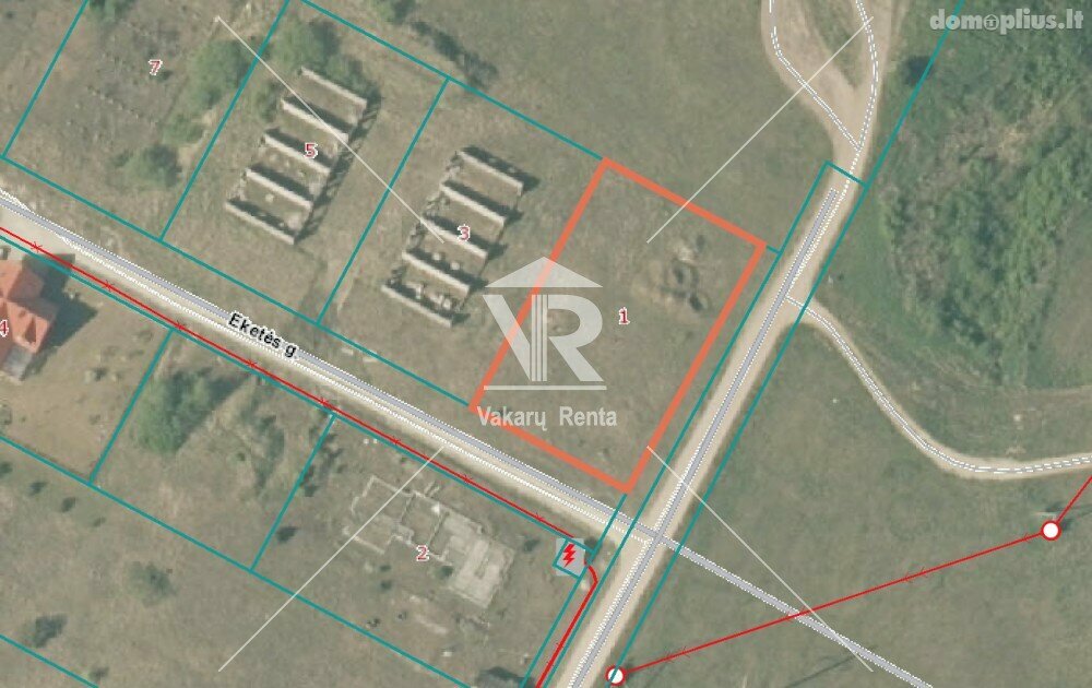 Land for sale Klaipėdos rajono sav., Radailiuose, Eketės g.