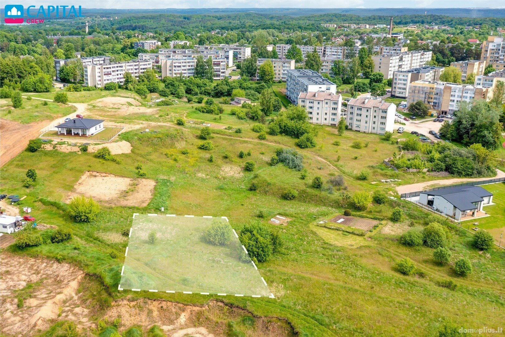 Parduodamas sklypas Trakų rajono sav., Lentvaryje