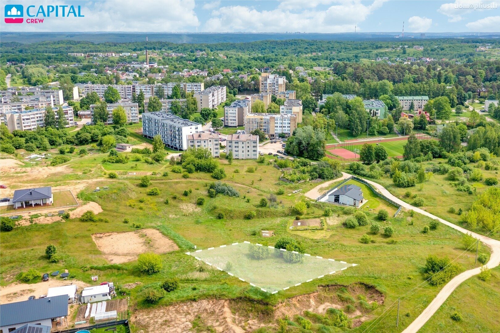 Parduodamas sklypas Trakų rajono sav., Lentvaryje
