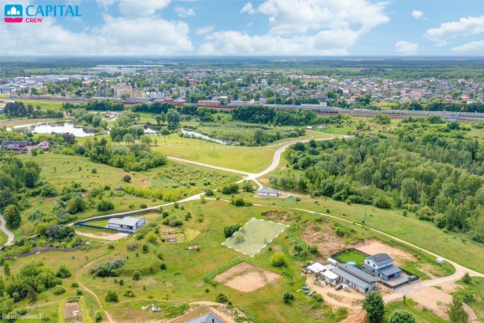 Parduodamas sklypas Trakų rajono sav., Lentvaryje