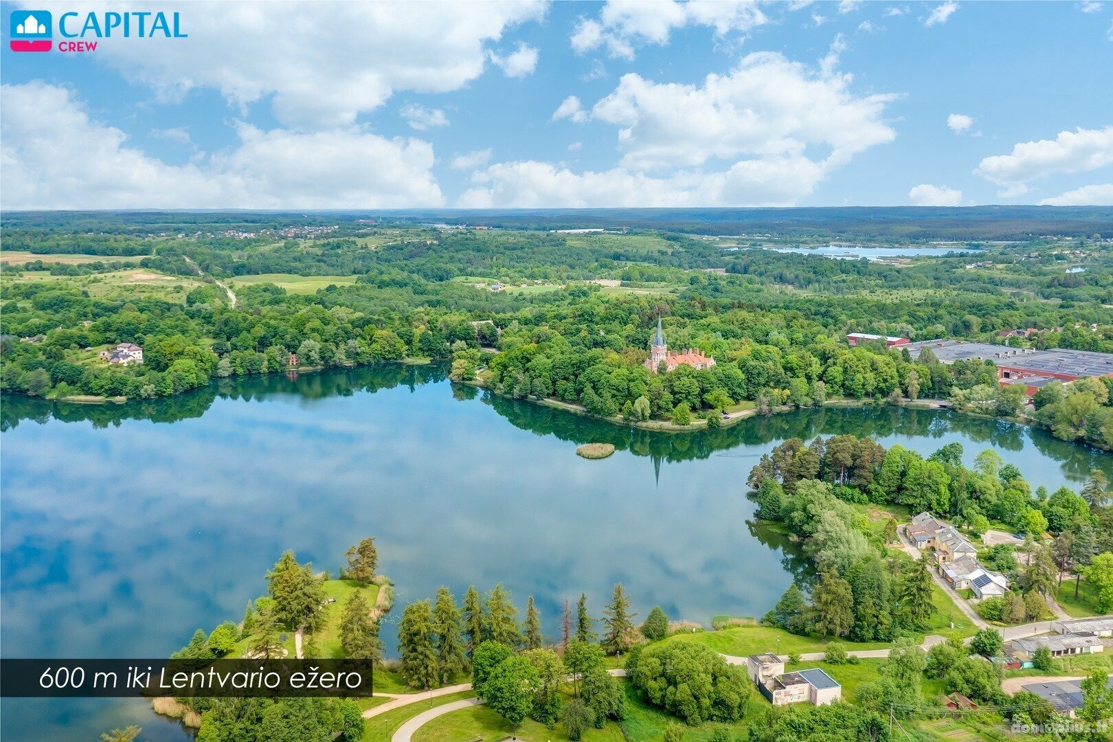 Parduodamas sklypas Trakų rajono sav., Lentvaryje
