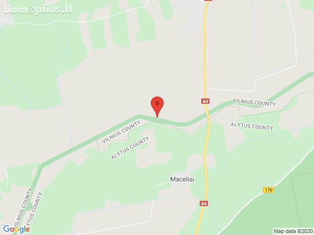 Parduodamas sklypas Trakų rajono sav., Madžiūnuose, Pievų g.