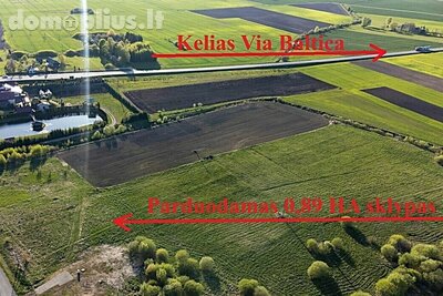 Parduodamas sklypas Panevėžio rajono sav., Uliūnuose, Gėlių g.