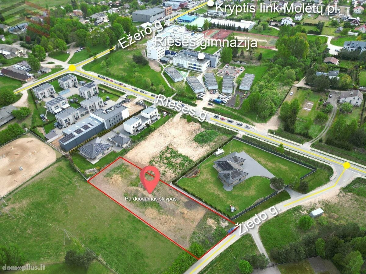 Parduodamas sklypas Vilniaus rajono sav., Riešėje