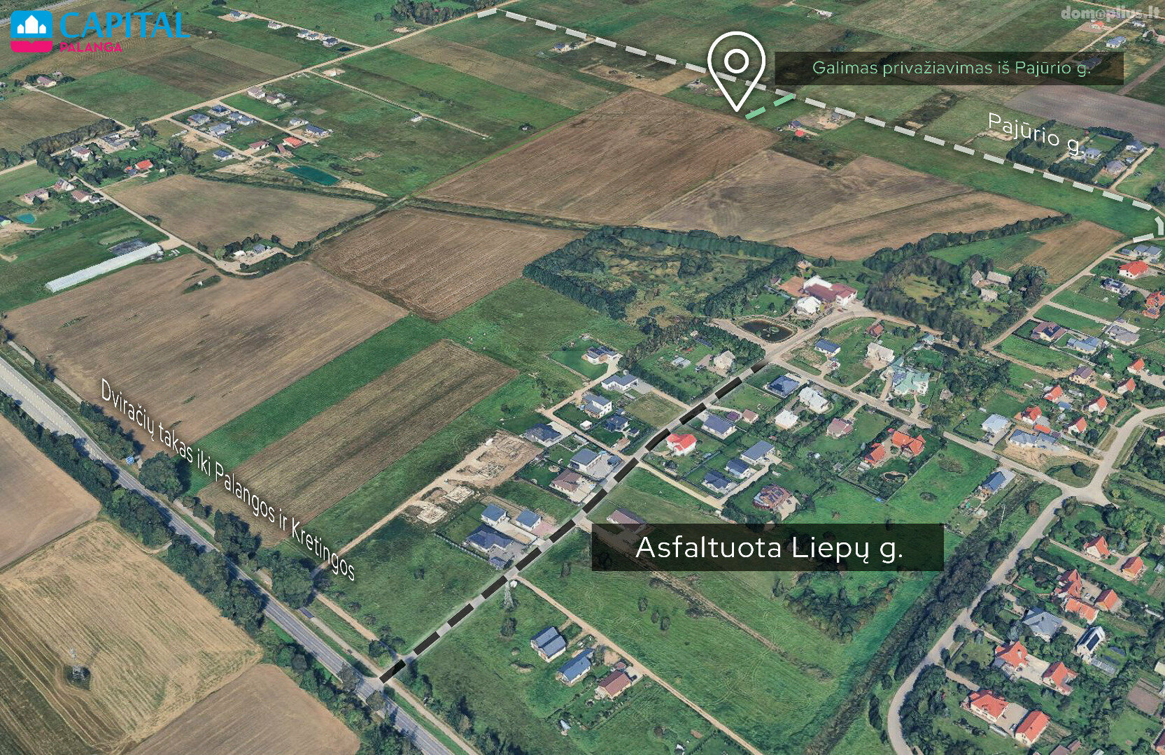 Land for sale Kretingos rajono sav., Kiauleikiuose