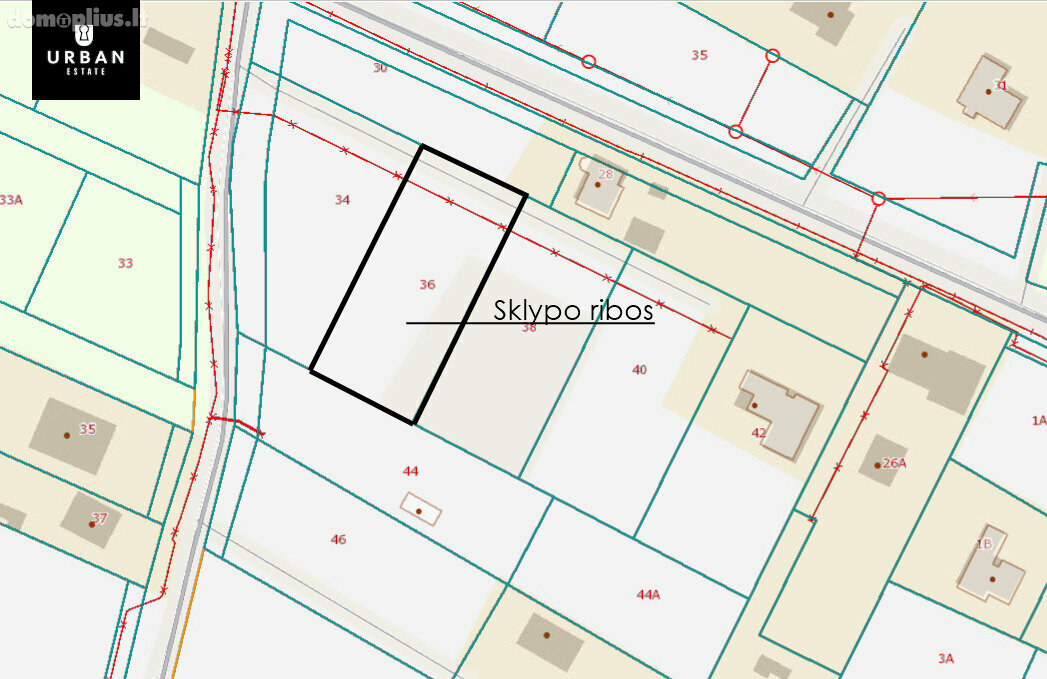 Parduodamas sklypas Vilniaus rajono sav., Daržininkuose, Dvaro g.