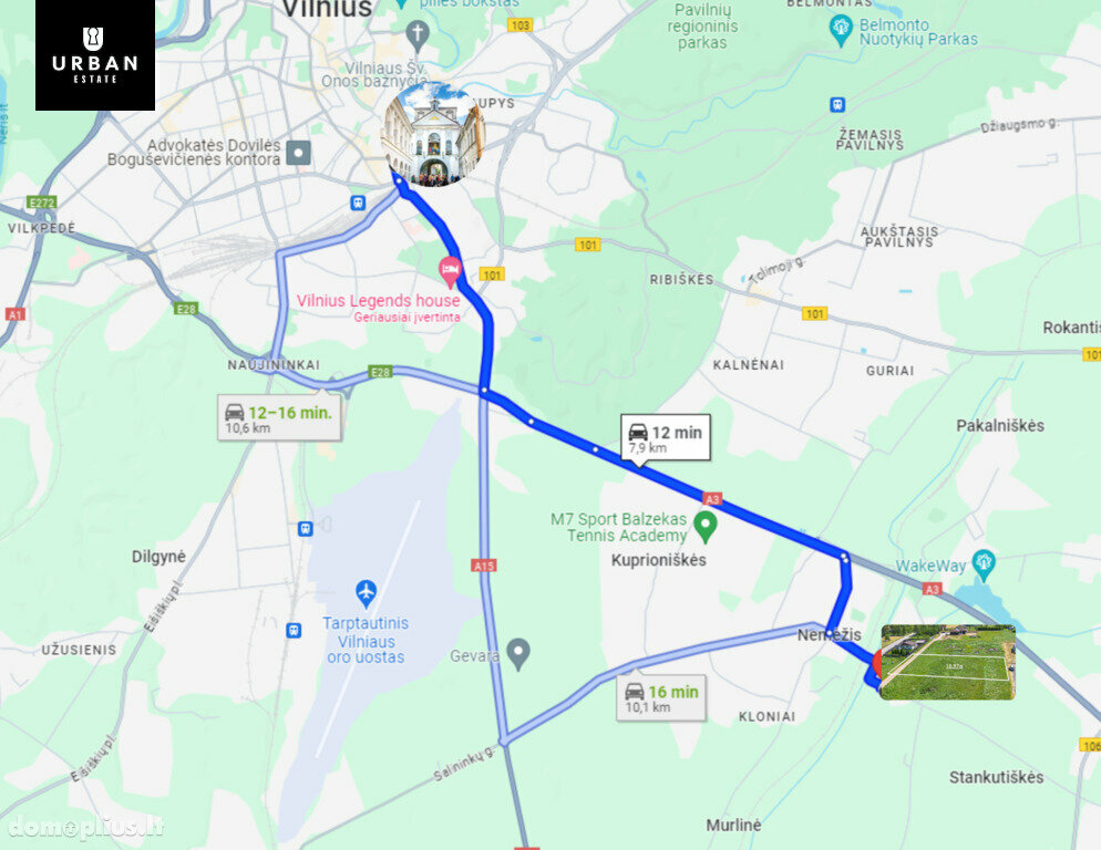 Parduodamas sklypas Vilniaus rajono sav., Daržininkuose, Dvaro g.