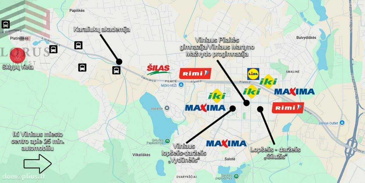 Участок Vilniaus rajono sav., Platiniškėse