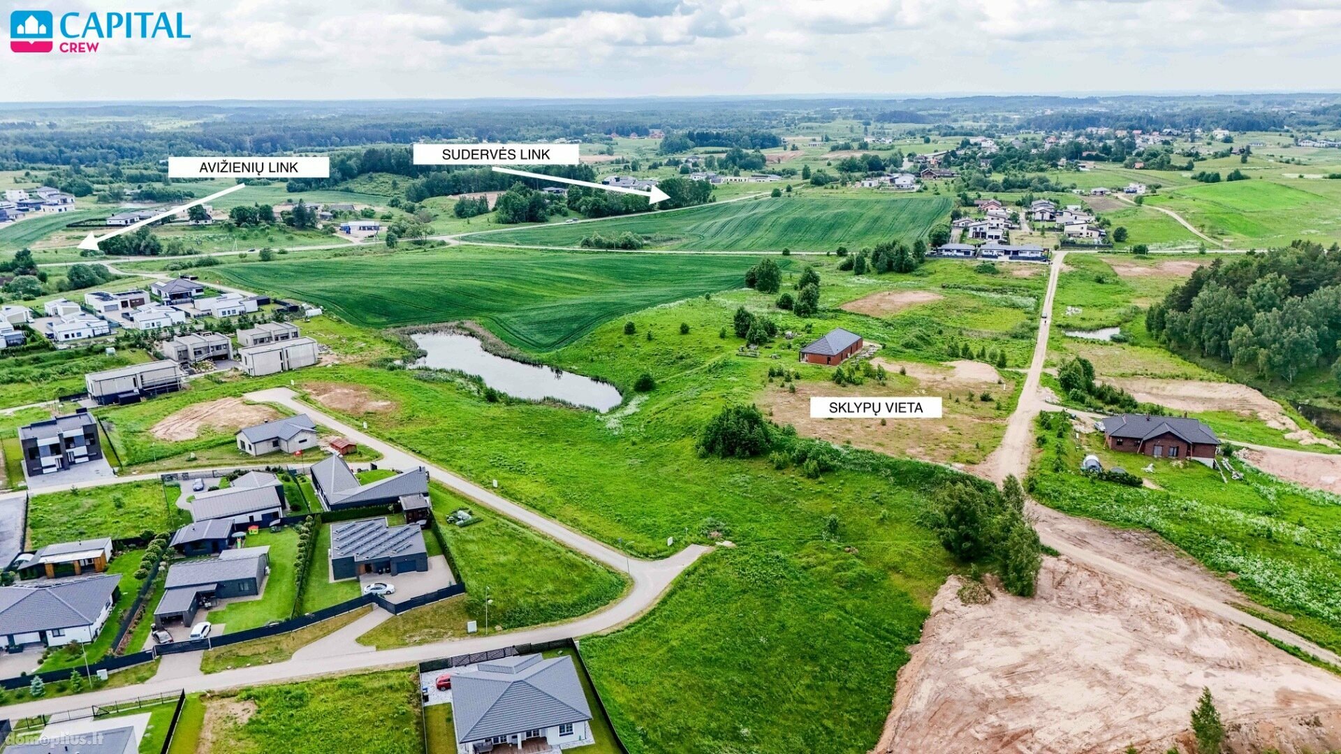 Parduodamas sklypas Vilniaus rajono sav., Pikutiškėse