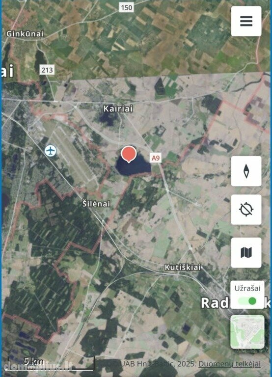 Parduodamas sklypas Šiaulių rajono sav., Gudeliuose