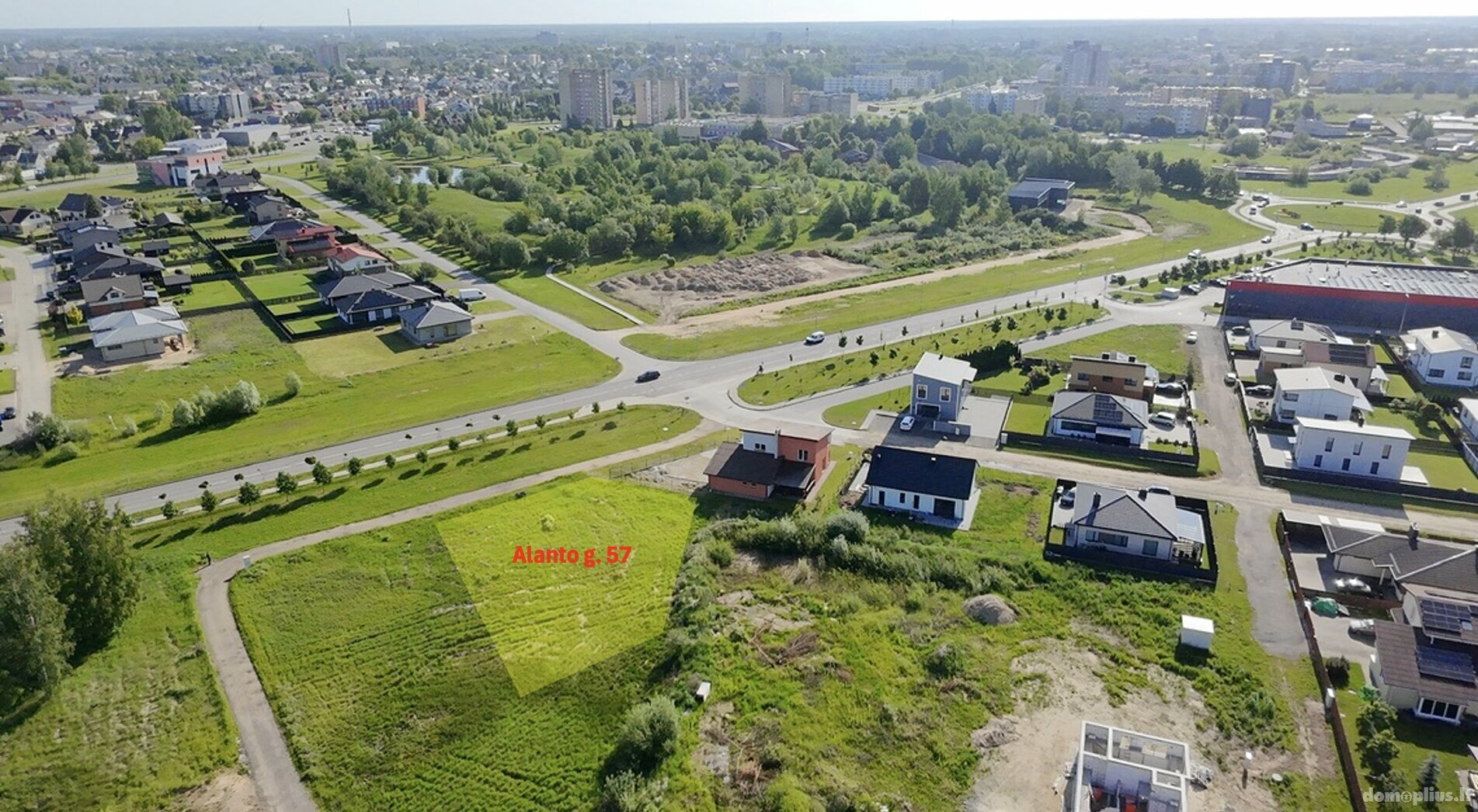 Land for sale Panevėžyje, Pilėnuose, V. Alanto g.