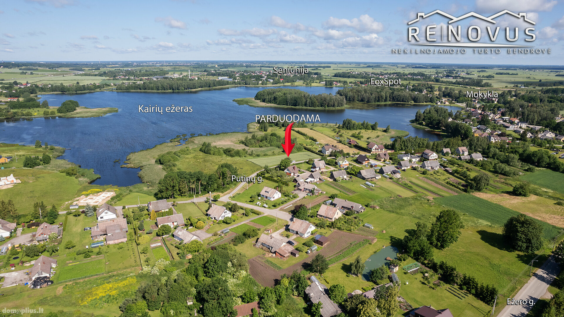 Parduodamas sklypas Šiaulių rajono sav., Kairiuose, Putinų g.