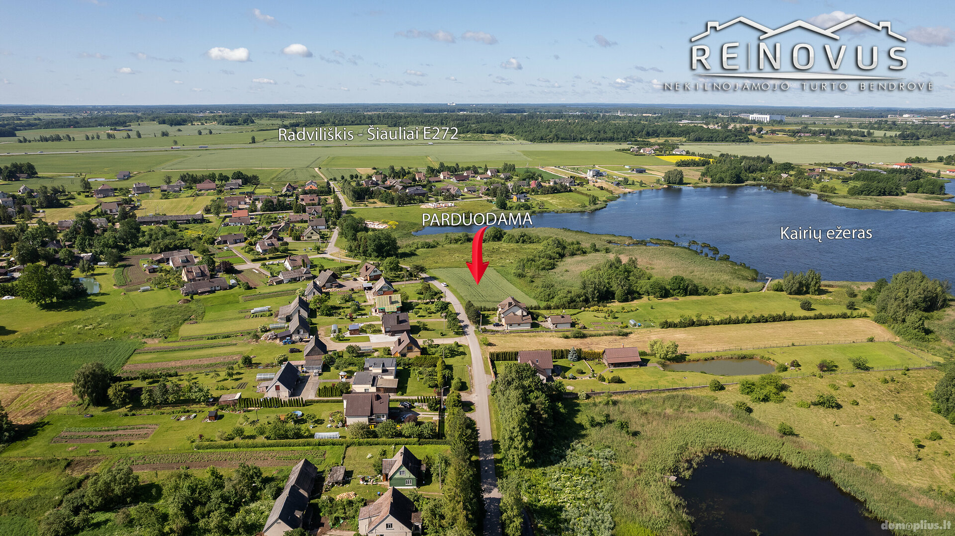 Parduodamas sklypas Šiaulių rajono sav., Kairiuose, Putinų g.