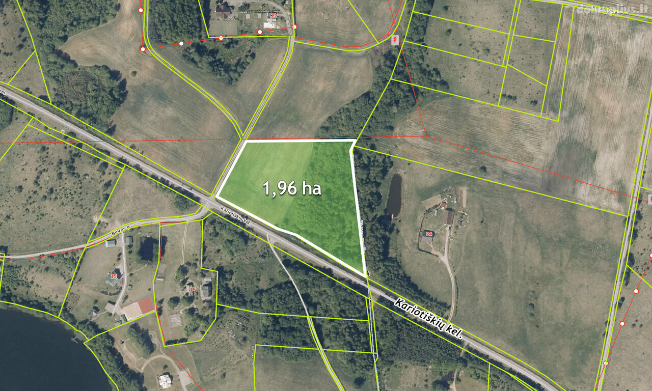 Parduodamas sklypas Trakų rajono sav., Padvariškėse