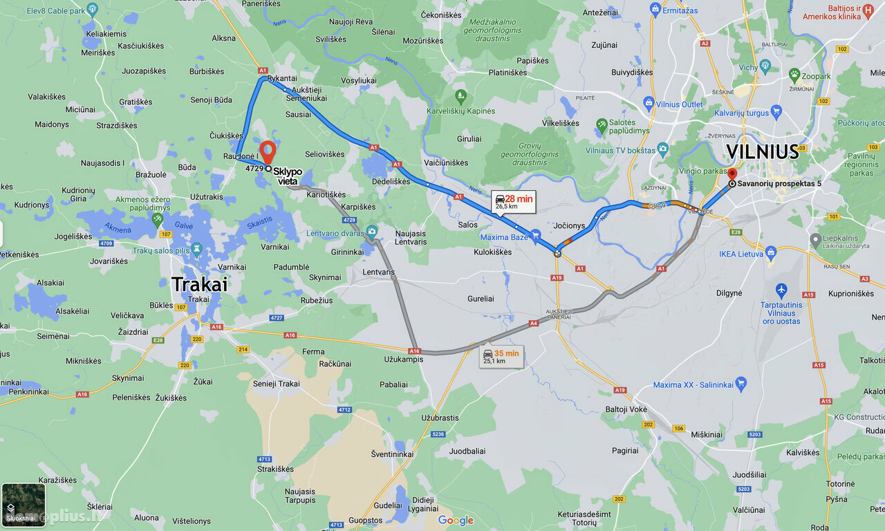 Parduodamas sklypas Trakų rajono sav., Padvariškėse